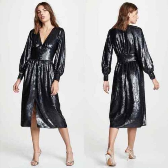Joie Kyria B Sequin Dress Size 4 NEW! - Picture 1 of 7